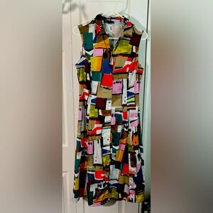 Carre Noir dress with pockets. Size M